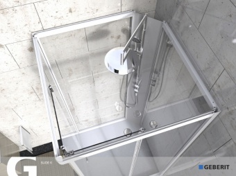 Душевая кабина 90x90 Ido Showerama 10-5 Comfort 558.210.302  (М/П/М) Santreyd  - Вид №4