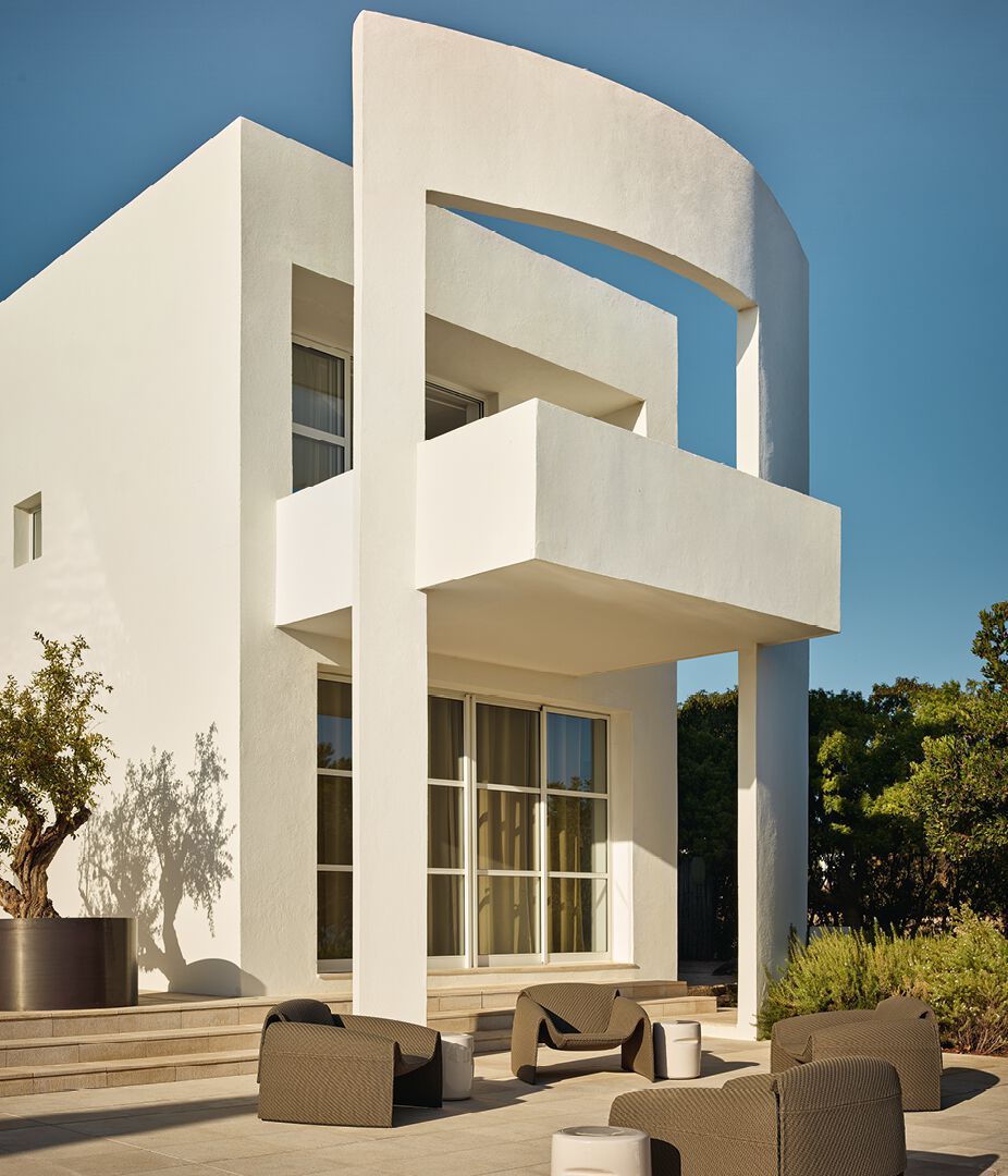 Садовое кресло с подлокотниками Poliform LE CLUB ARCH-00034349 - Вид №1