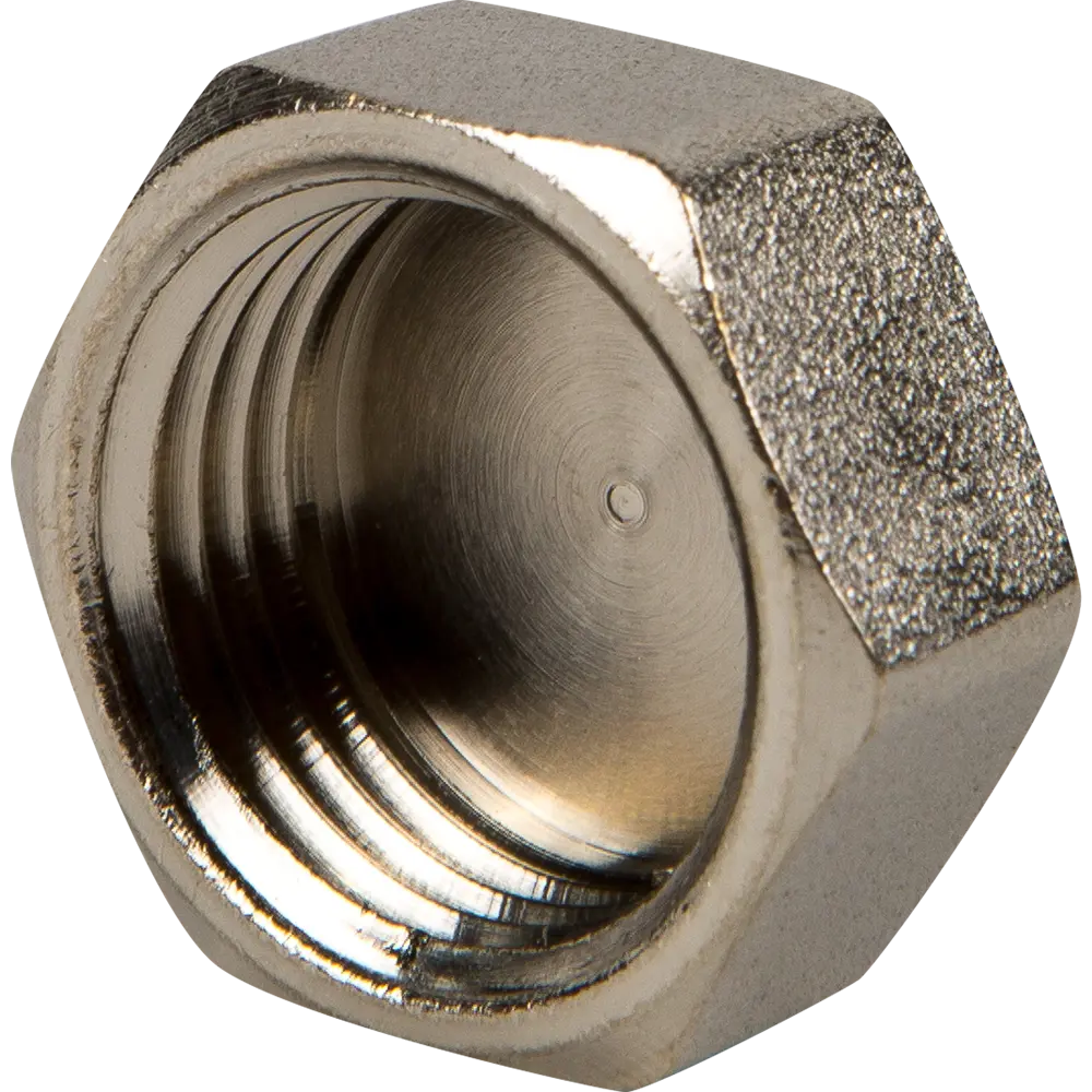 Заглушка Valtec, внутренняя резьба, 1/2", никелированная латунь 10512931 STLM-2154315 