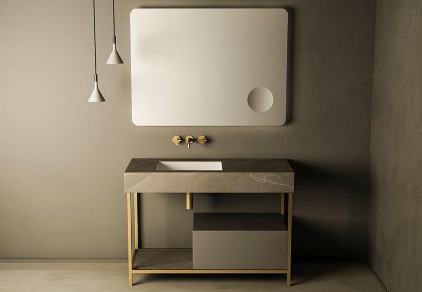 MOMA Design Металлическая модульная напольная консольная мойка sun-id-1469415 - Вид №2