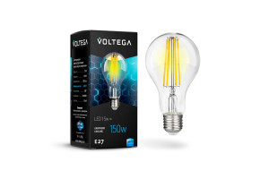 16183488 Светодиодная лампа ЛОН Е27 4000К 15W Графен 7103 VOLTEGA