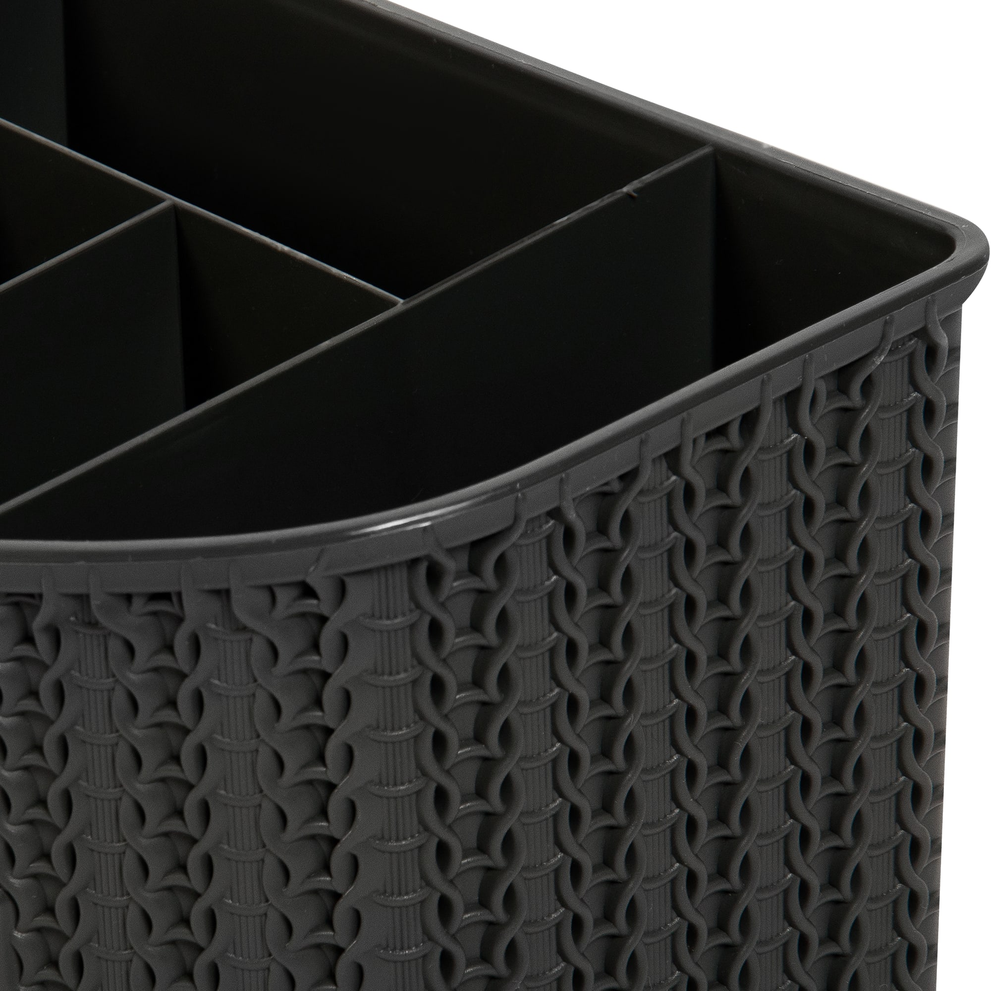 82291352 Органайзер для ванной комнаты «» цвет графит Вязание Santreyd  - Вид №1