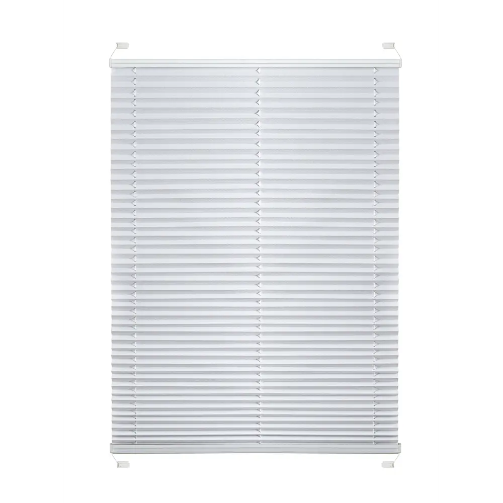 Штора плиссе 52x170 см жаккард белая 89411373 STLM-2047517 Santreyd 