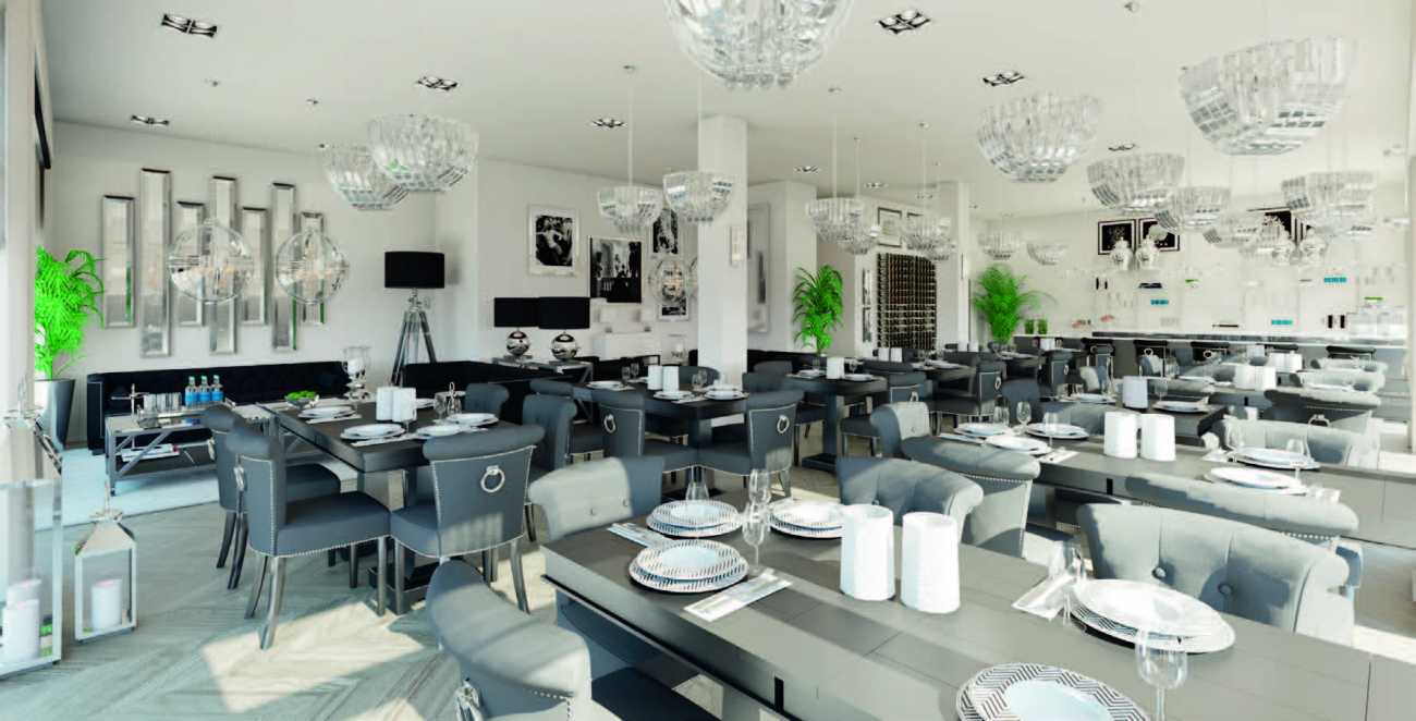 Подсвечник-фонарь с кожаной ручкой серебряный Vanini L от Eichholtz EICHHOLTZ  246108 Прозрачный;серебро  - Вид №3