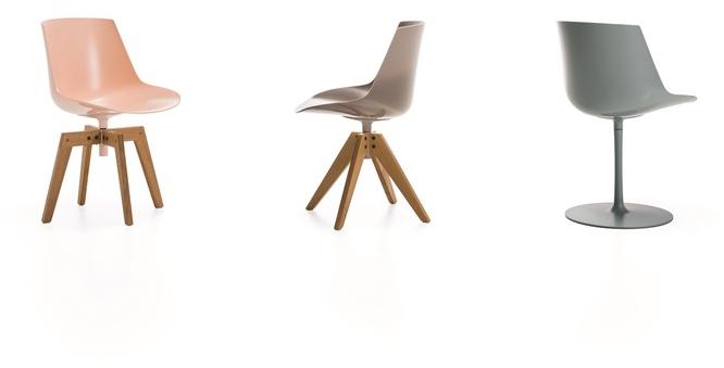 MDF Italia Вращающееся кресло из поликарбоната Flow sun-id-1363292 - Вид №3