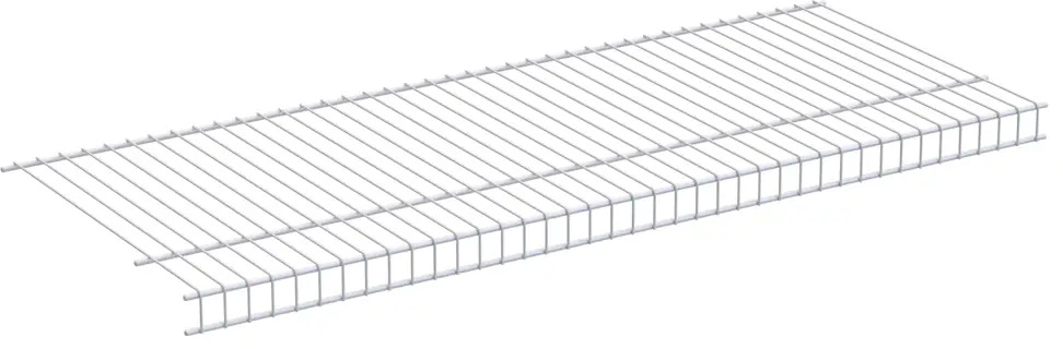 91619850 Полка для металлического стеллажа Лофт-Комплект 100x4.50x40.30 см сталь цвет белый STLM-1096194