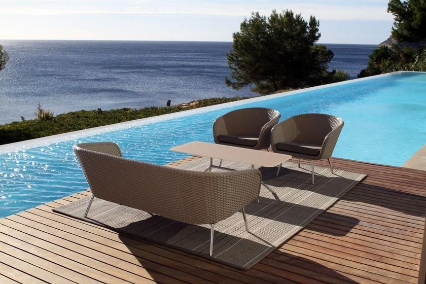 FueraDentro Прямоугольный журнальный столик из стали Shell Ssl - Вид №2