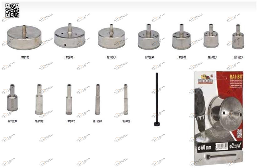 Системы сверления плитки Sistemi per foratura piastrelle Santreyd sun-id-1501612