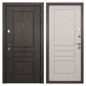 Дверь входная металлическая Страйд Летиция 860 мм правая цвет перламутр