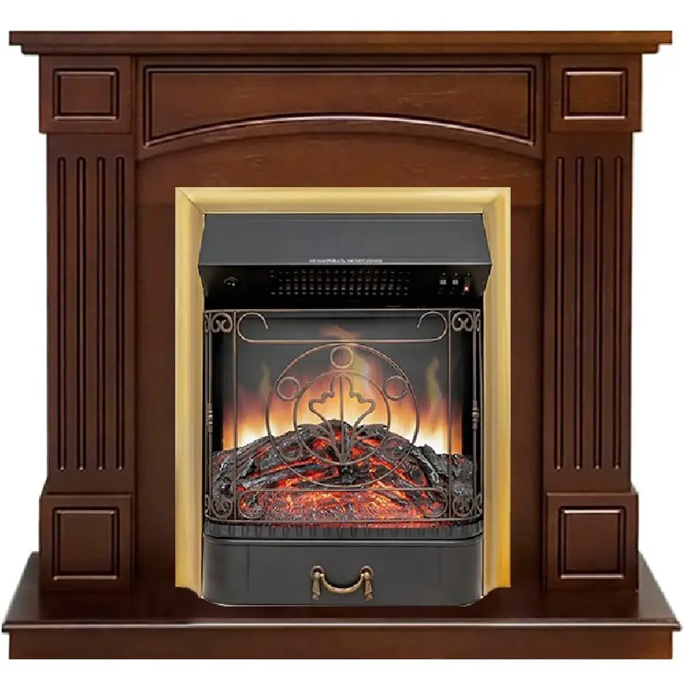 Каминокомплект Royal Flame Boston STD Majestic FX Brass 1.5 кВт STLM-2030996