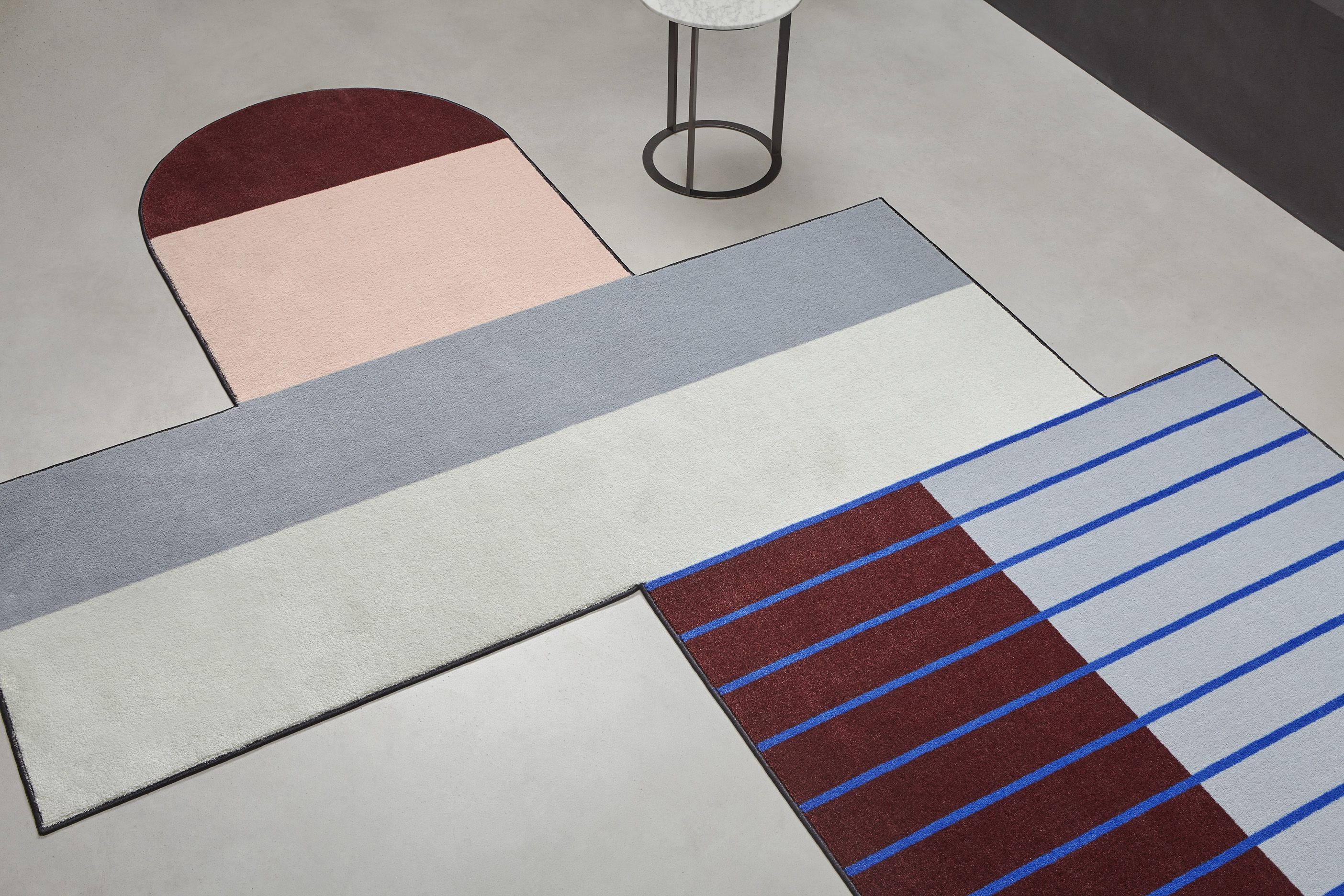 Ковер для ванной с геометрическим рисунком Antoniolupi летающая геометрия ARCH-00136798 - Вид №2