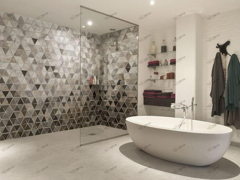 Tecnografica Флизелиновые обои для ванной с эффектом мрамора Marbles sun-id-1356870