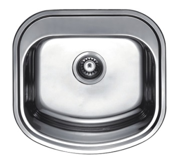 HBD4749 Кухонная мойка , сталь микродекор Haiba  - Вид №1