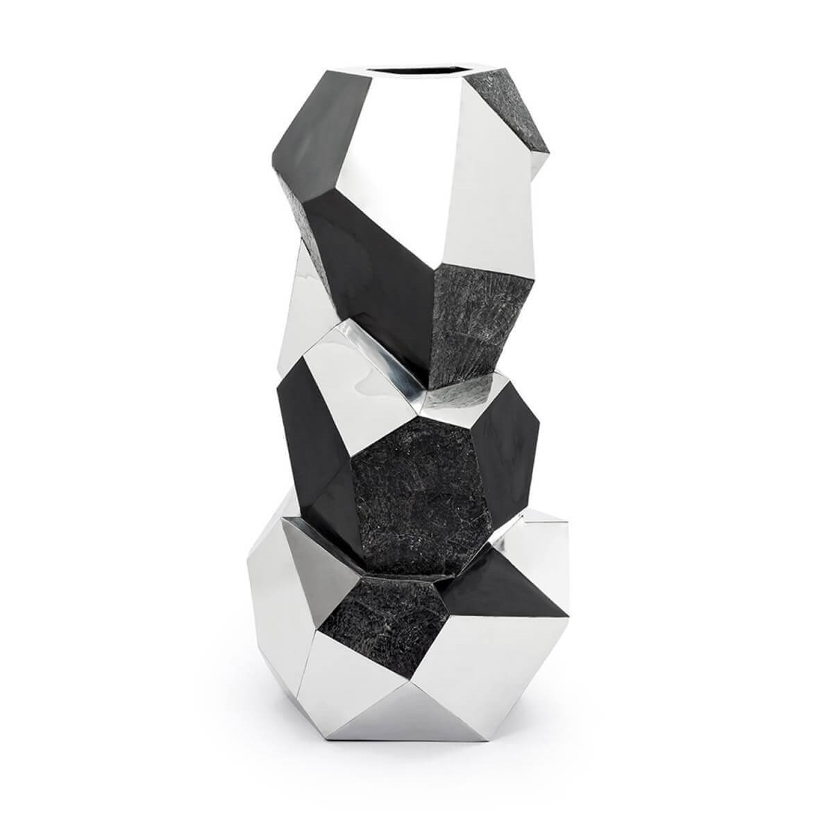 200189-02 ABHIKA ВАЗА ОБОЛОЧКА СМОЛА SILVER 