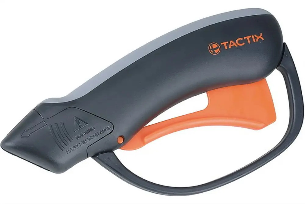 91216875 Нож Tactix 261051 двухкомпонентный корпус с трапецевидным лезвием 235 мм, 5 лезвий в комплекте STLM-0841922