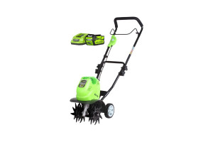 16162775 Аккумуляторный культиватор G40TL, 40V, 1хАКБ 4 А.ч, ЗУ 27087VB GreenWorks