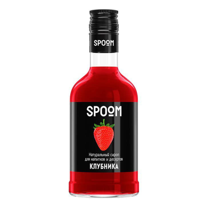 Сироп Spoom Клубника 0,25 л Santreyd 9722 - Вид №1