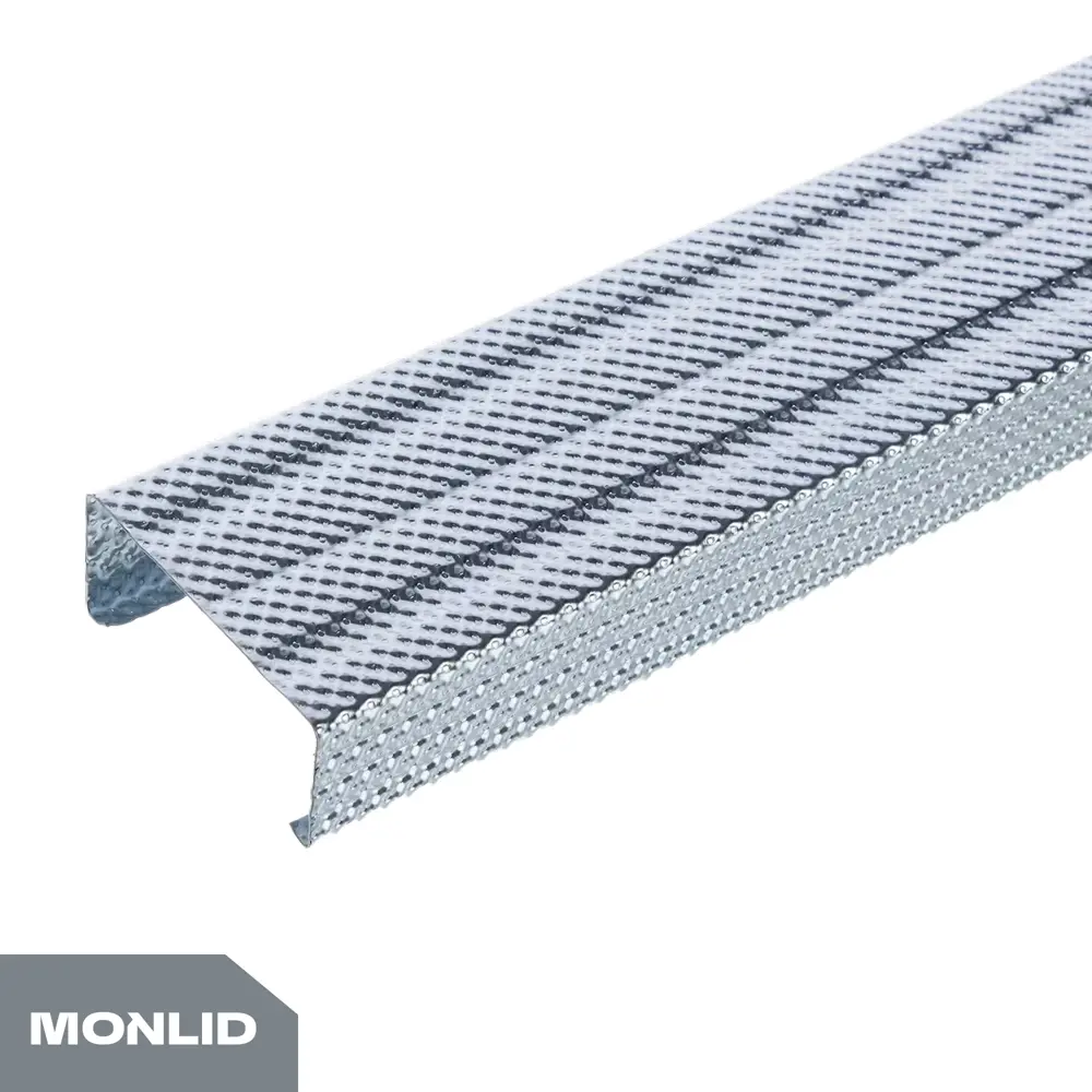 Монтажная рейка MONLID 60x27 мм 3 м цвет серый 89416845 STLM-2060986 Нет - Вид №1