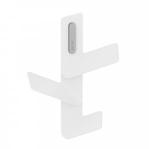 188567 Тройной крючок 21 см цвет Белый Sonia FLAMA Испания