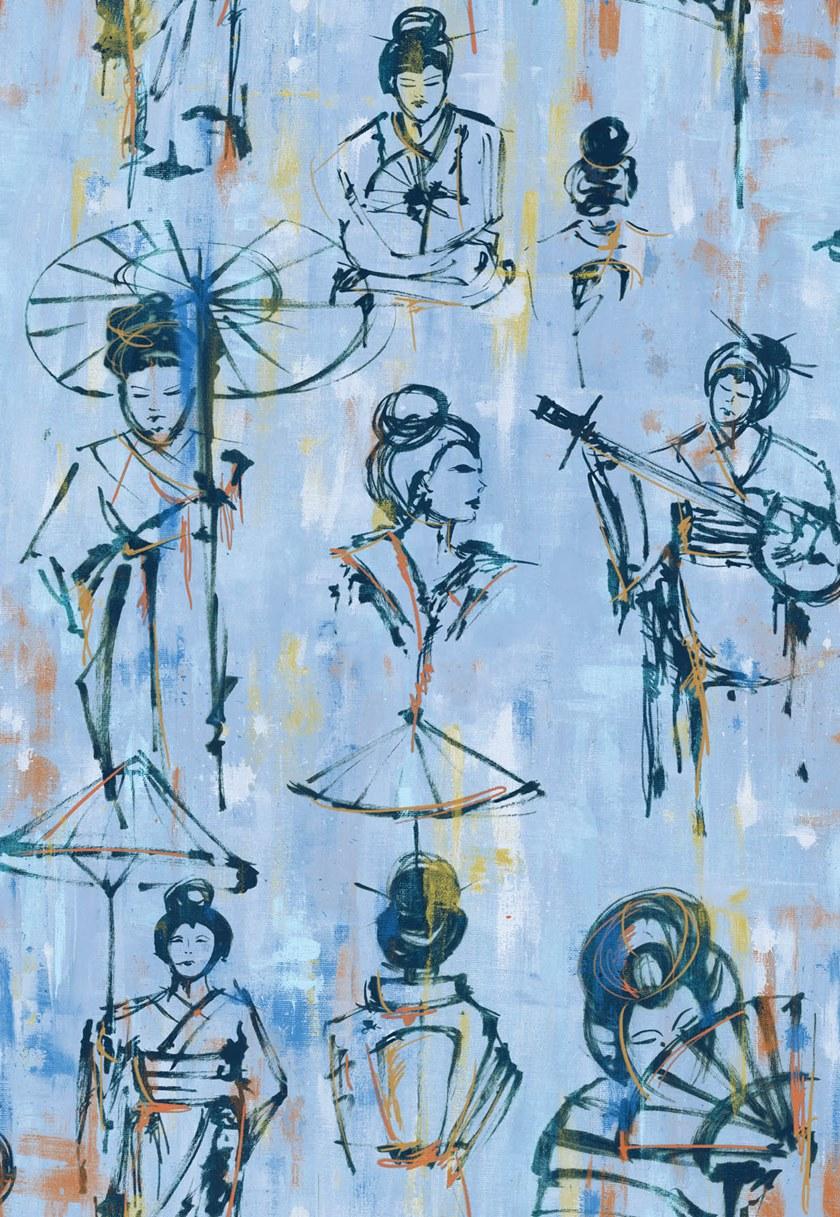 Jannelli&Volpi Обои из растительного волокна Jv 451 yumiko sun-id-1386794 - Вид №2