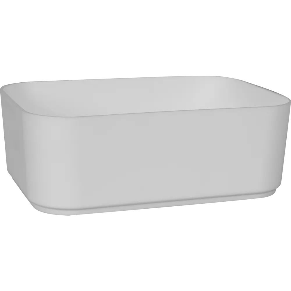 Ёмкость малая Berossi 15x5x11 см, пластик, цвет белый STLM-2117693