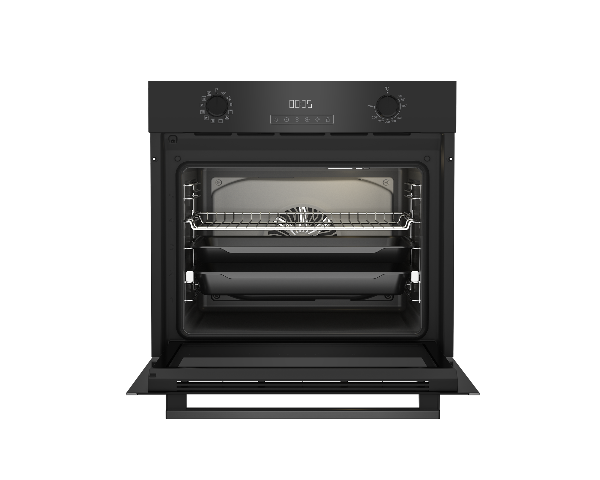 9136633 Электрический духовой шкаф Hotpoint FE9 1231 JS BLG черный STDN-0143402 - Вид №13