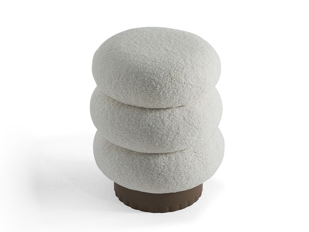 Круглый пуф из ткани NDESIGN Ezora ARCH-00028865