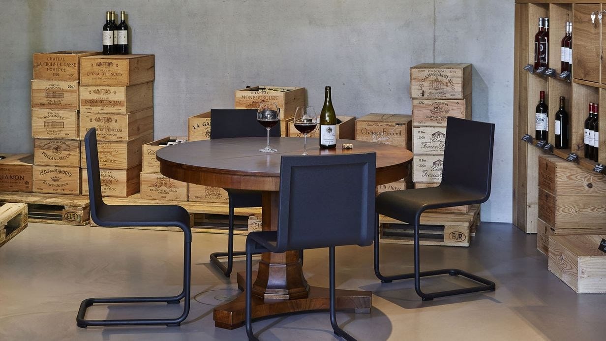 Полиуретановый консольный штабелируемый стул VITRA .05 ARCH-00008429 - Вид №2