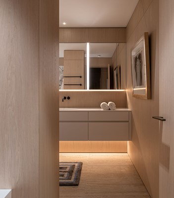 T39ELUS Встроенный полотенцесушитель vola  - Вид №11