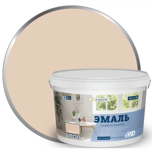 Эмаль акриловая матовая цвет бежевый 2.5 кг 83728119 STLM-2136113