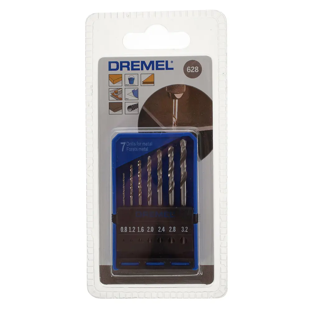 Набор свёрл по дереву/пластику Dremel 7 шт. 13750978 STLM-2168597  - Вид №1