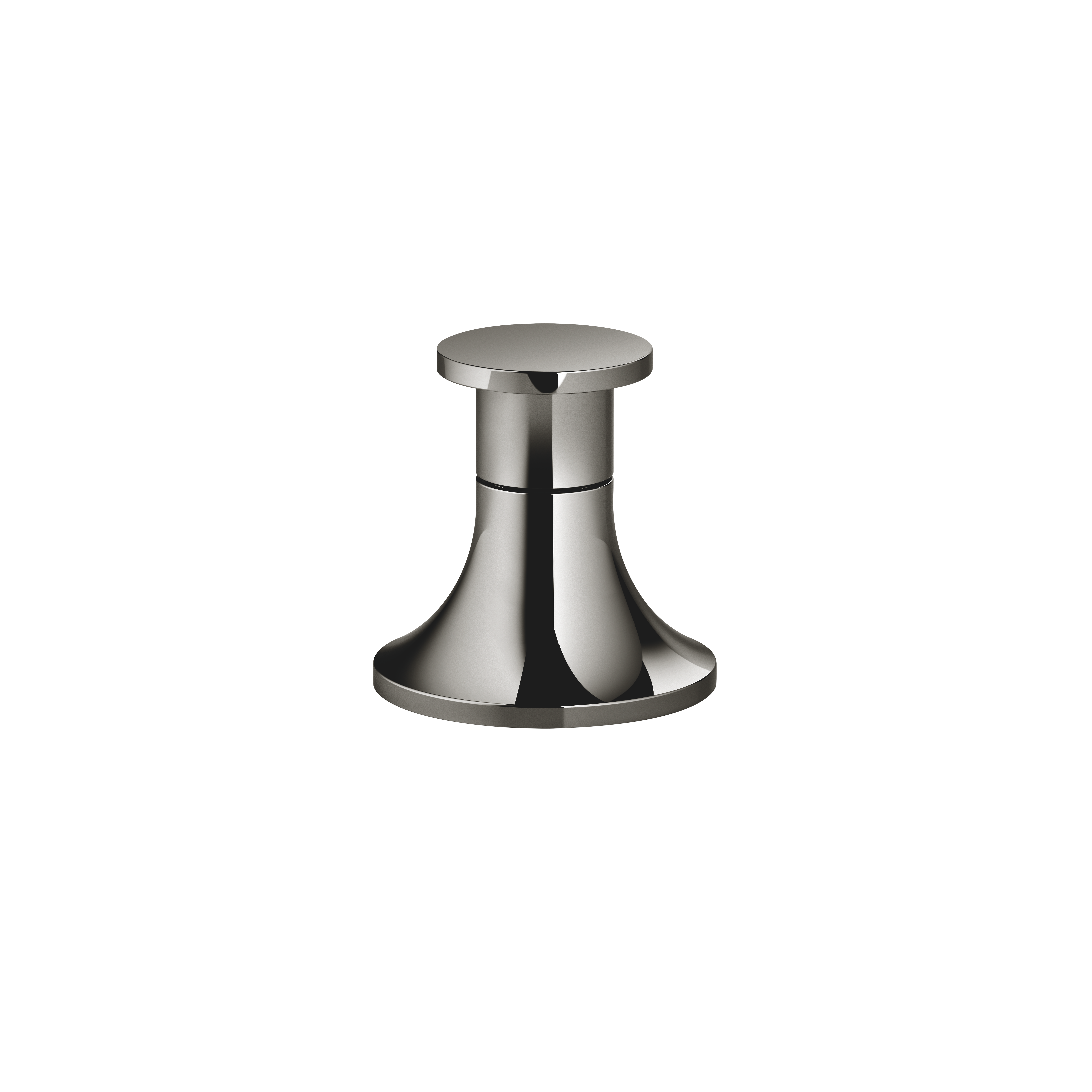 Двусторонний переключатель VAIA для установки на край ванны или на край плитки — тёмный хром DornBracht 29140809-19