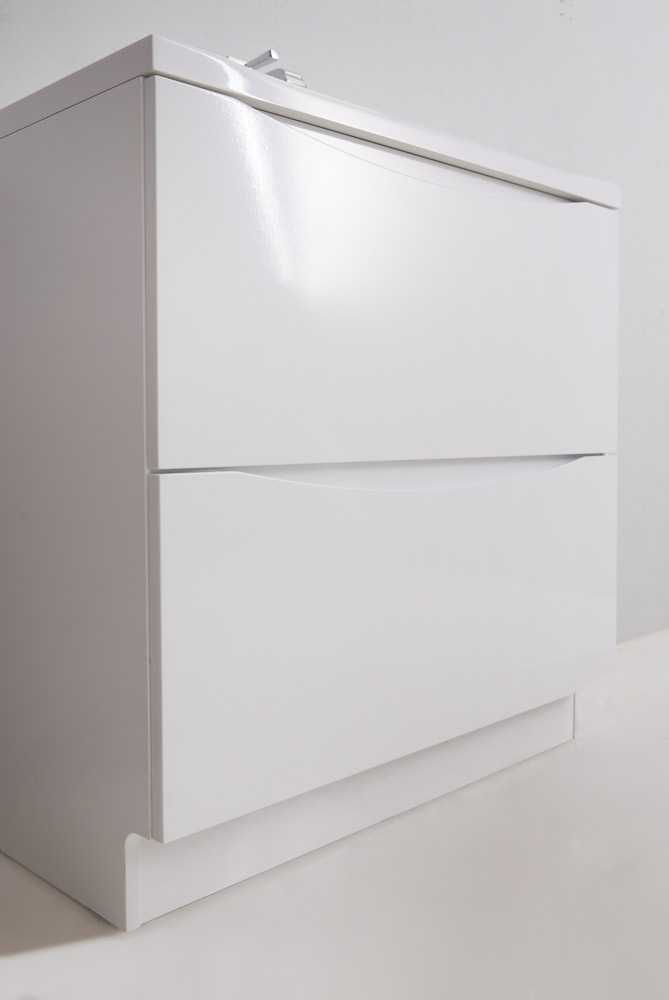 Мебель для ванной BelBagno MARINO-600-2C-PIA-BL-P  - Вид №1