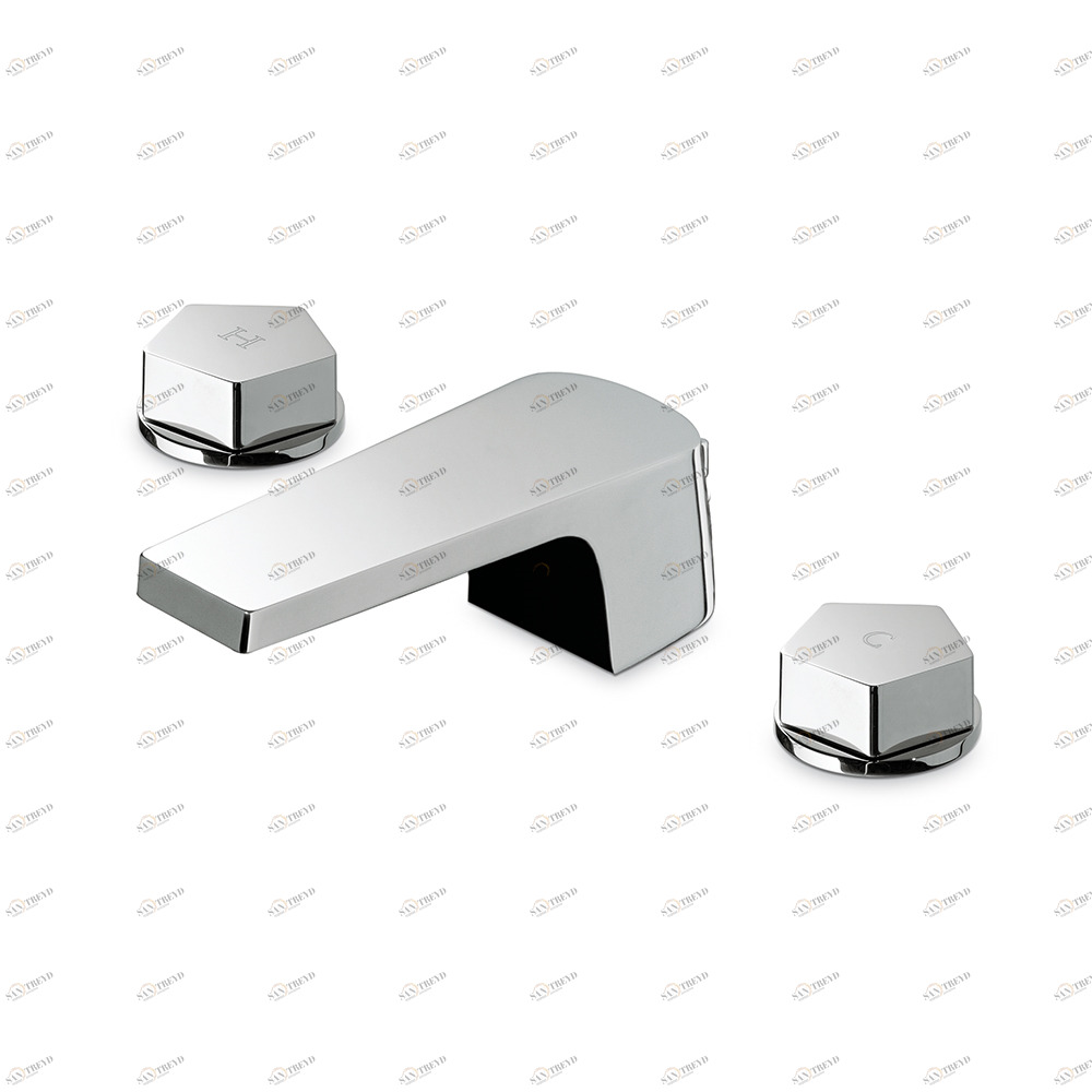 Раковина с 3 отверстиями, сливной набор 1 ”1/4. PARK NEWFORM Италия 67506