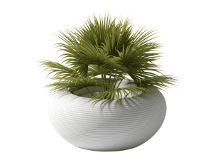 Полиэтиленовый садовый горшок