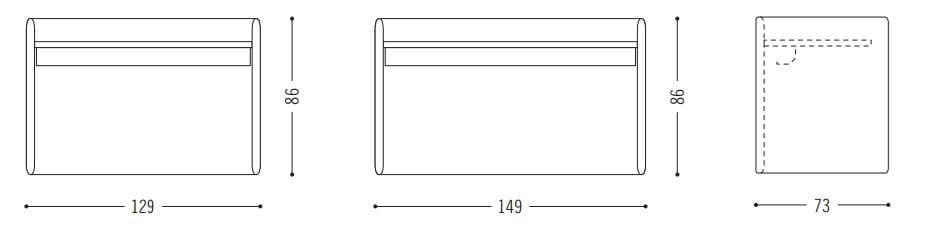 Рабочий стол из шпона с системой люверсов COR Floater ARCH-00032857 - Вид №3