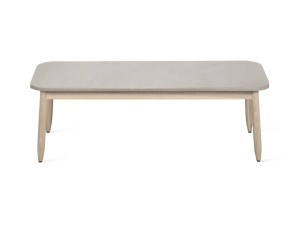 Керамический квадратный садовый журнальный столик