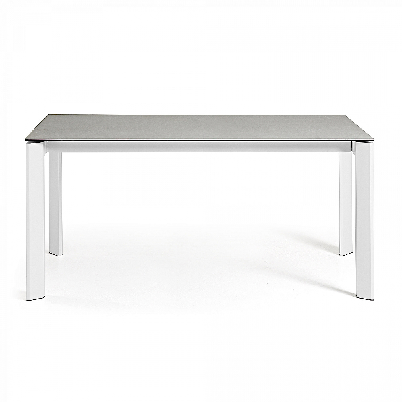 053498 Стол Atta 160 (220) x90 белый керамика La Forma Axis - Вид №3