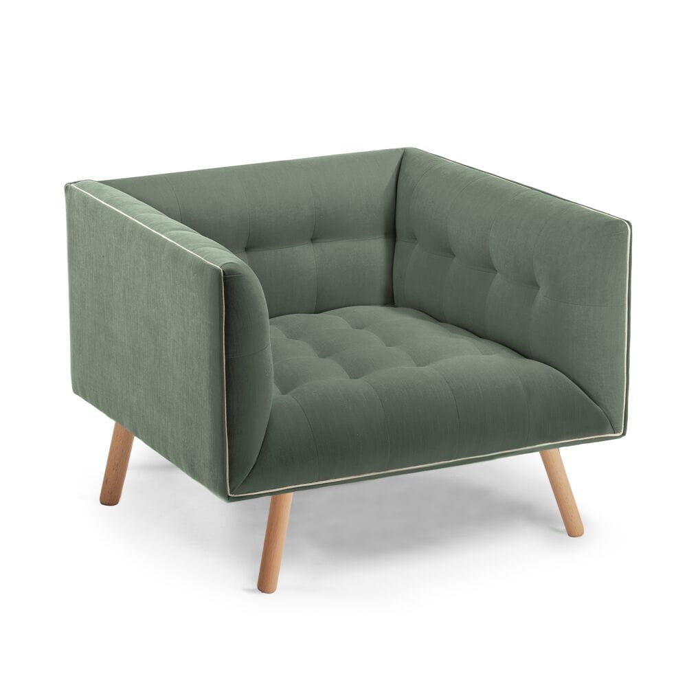 Тканевое кресло с подлокотниками Mambo Unlimited Ideas ARCH-00057634 - Вид №2