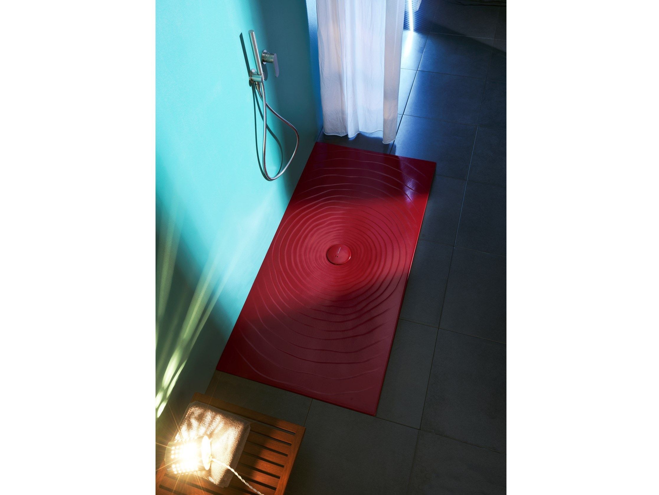 Прямоугольный поддон для душа из керамических материалов Ceramica Flaminia Water Drop ARCH-00137506