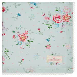 COTNAPWLBLL2908 Салфетка Belle Pale Blue 40х40 См Greengate SS2021