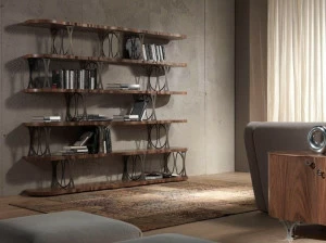 Carpanelli Открытый отдельно стоящий деревянный книжный шкаф Carpanelli contemporary 2013