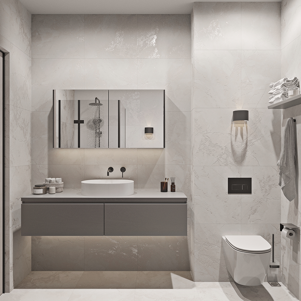 Керамогранит BISMANTO BIANCO 60х60 Arcadia Ceramica CR6019-A