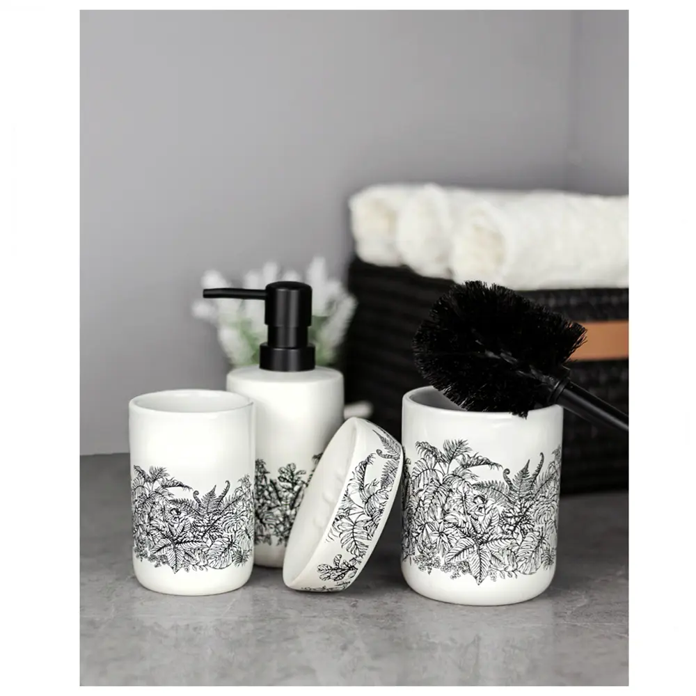 BATH PLUS Дозатор для мыла Tropico - керамический аксессуар для ванной 89380487 STLM-1572998 - Вид №5