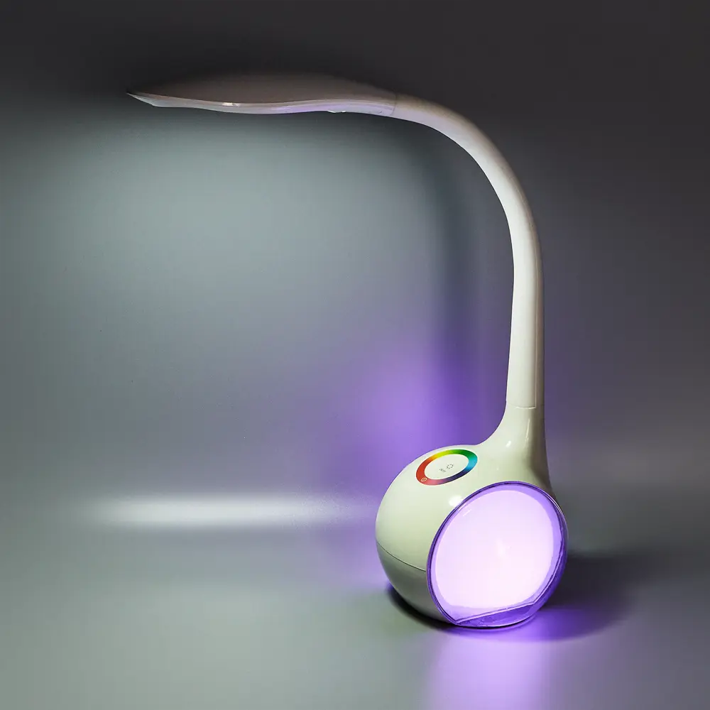 Настольная лампа светодиодная DPNR-LLTLL01-WTE регулируемый RGB свет цвета цвет белый DIOPRO STLM-2078174 - Вид №16
