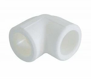 Угольник KALDE 90 D20 полипропиленовый белый