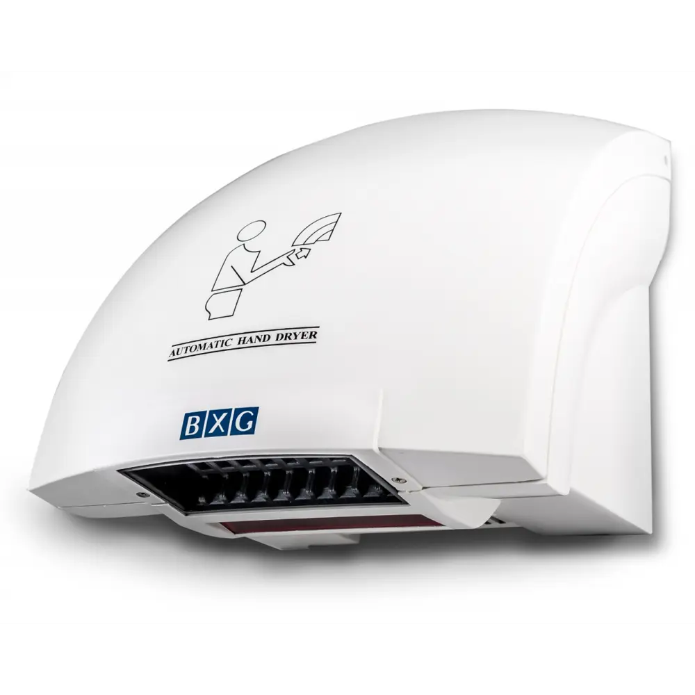 Сушилка для рук BXG 200 пластик цвет белый STLM-2067538