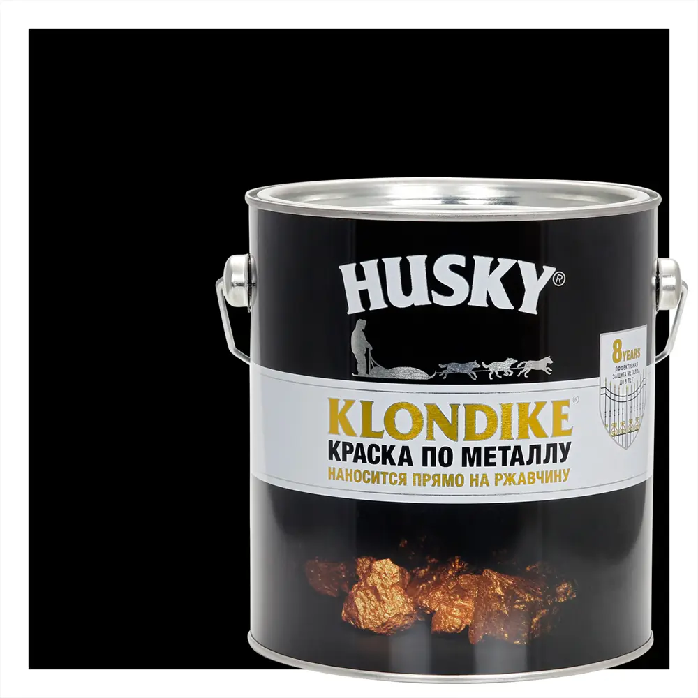 Husky Klondike - универсальная краска по металлу с эффектом 3 в 1 84391725 STLM-0048984