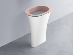 AMLA65-CP+AMPILO-BR+AMCOLO-BL Раковина Amedeo Ovale отдельностоящая cielo Enjoy + Amedeo