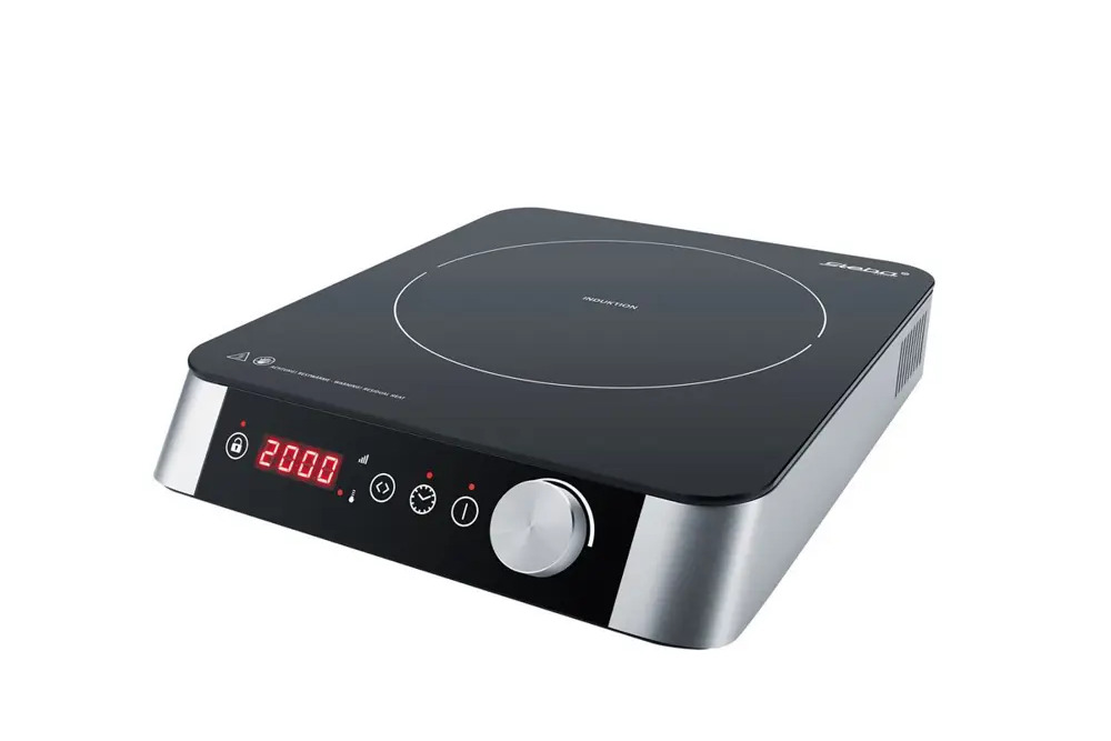 91369176 Индукционная настольная плита Steba IK 55 28 см 1 конфорка цвет черный/серебряный STLM-0870989